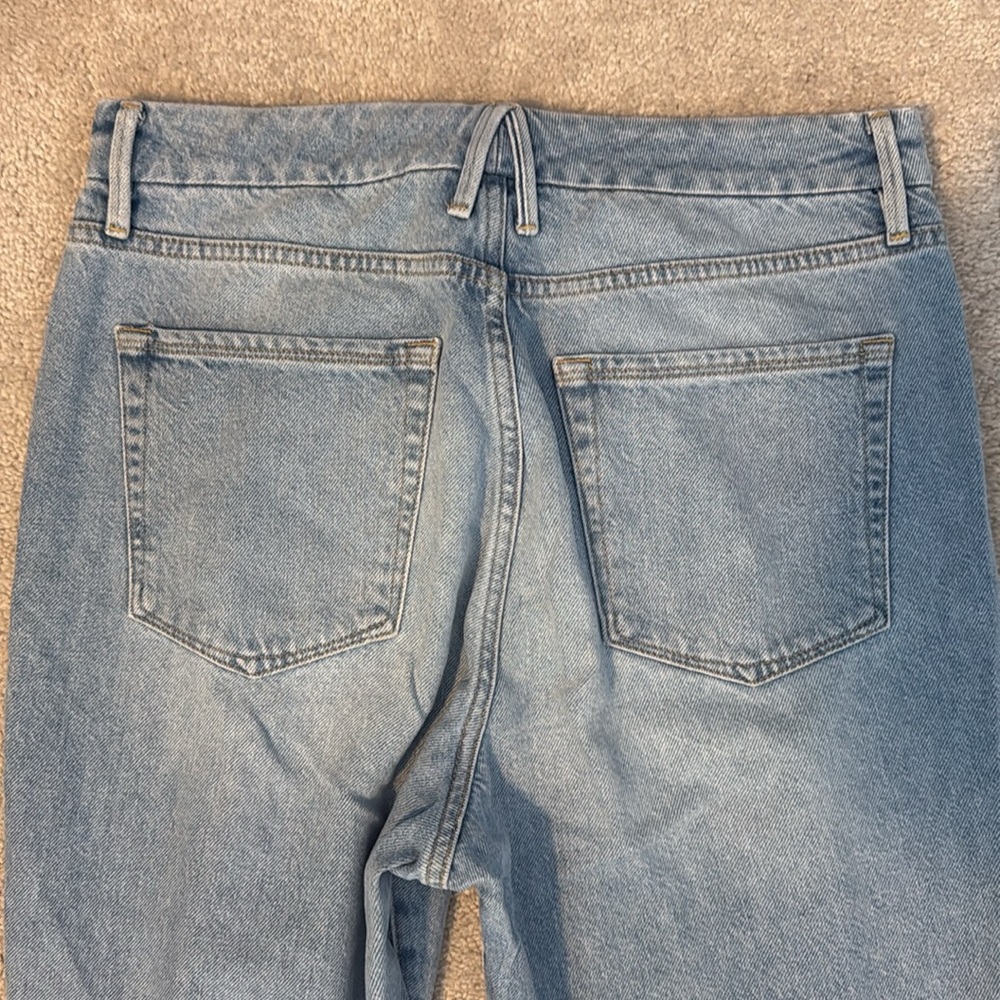 Good American 8/29 cropped denim jeans ๐ - Picture 4 of 6